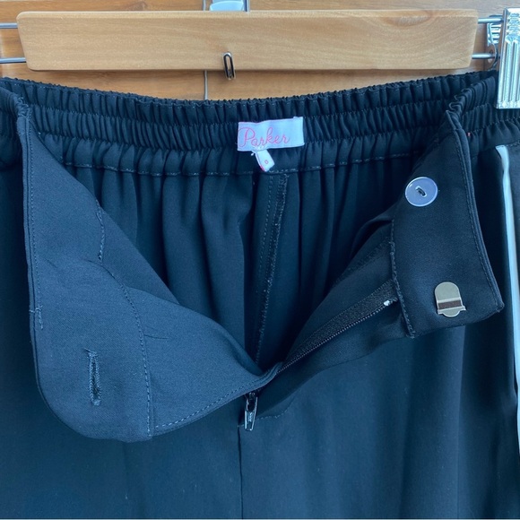 Parker Women's Bermuda Combo Ankle Length Side Stripe Pant, Size 0 - Picture 6 of 8